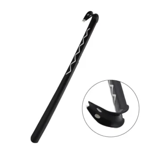 Extra Long Handle Plastic Shoe Horn Silicone Plastic Shoe Horn Long Handle for Seniors Shoe Horns for Boots 60 cm