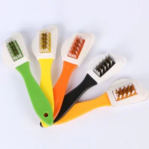 FF5507 3-Way Nubuck Suede Shoes Cleaning Brush with Eraser Leather Care Tools Suede Shoe Cleaner Brush