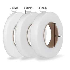 Fabric Fusing Iron On Tape Customized Length TPU Material From 10 to 100 gsm