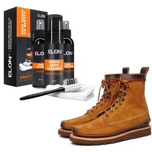 Factory 150ml Shoe Cleaning Kit Sneaker Cleaner with Suede Brush 120ml Waterproof Spray and 120ml Deodorizer Spray