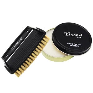 Factory 2 in 1 Travel Leather Shoe Care Kit Shoe Shine Kit Shoe Polish Kit