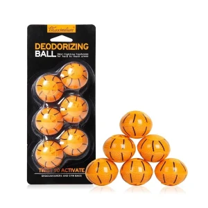 Factory 6 in 1 Odor Eliminator Sneaker Deodorizing Balls Freshener Deodorant Ball Shoes Deodorizers