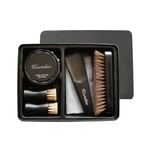 Factory 7 in 1 Travel Shoe Shine Kit Shoe Polish Set Leather Shoe Care Kit
