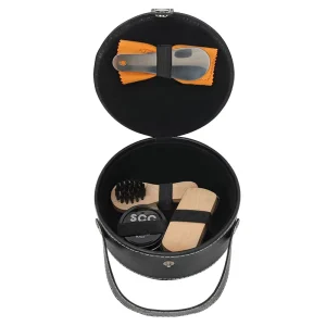 Factory Custom Brand 5 in 1 Shoe Care Kit Shoe Cleaner Set Cleaning Leather Sneaker Shoehorn
