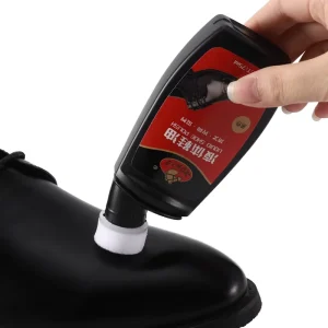Factory Custom Liquid Shoe Polish Cream 75ml Nourish Anti Mildew Leather Care Wax for Shoe Repair All Seasons