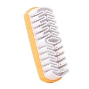 Factory Custom Logo Shoe Cleaning Brush Wooden Handle with Rubber Nubuck Suede Silicone Material for Graduation Easter