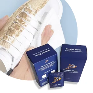 Factory Custom Non woven Cleaning Shoes Wet Wipes Sneaker Disposable Cleaner Shoe Clean Polish Shine Wet Wipes
