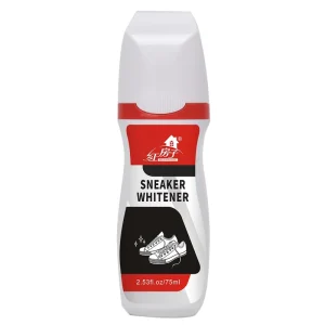 Factory Custom Sneaker Care Agent Shoe Whitening Cleaner Liquid with Sponge Applicator