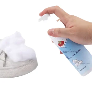 Factory Custom White Shoes Cleaner Foam Wash Sports Shoes Cleaning Liquid Polish