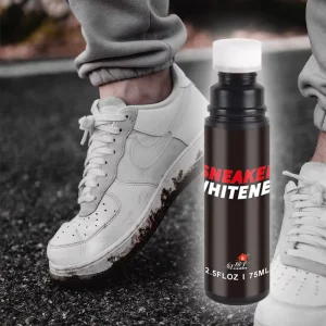 Factory Customized Logo White Sneaker Whitener Shoe Care Cleaner Liquid 75ml