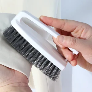 Factory Direct Eco Friendly Soft PET Brush with PP Handle for Clothes Washing Gentle Scrubbing Cleaning Brush