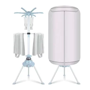 Factory Direct Sales Electric Foldable Double Tier Bathroom Multifunctional Portable Clothes Dryer