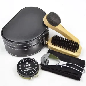 Factory Direct Supply Shoe Shine Set Leather Shoe Care Kit Custom Logo Shoe Care Set