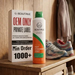 Factory Foot Deodorant Spray Wetness Fighters Odor Destroy Residue All Day Effectiveness Guaranteed Talc Free