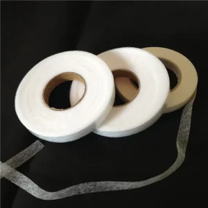 Factory Fusing Tape Hot Melt Adhesive Web Film Fusible Interlining for Embroidery