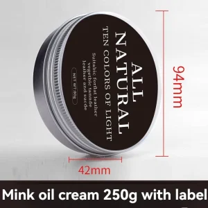 Factory Manufacturer Custom Label Leather Care Product High Quality Shoe Cream Polish protection