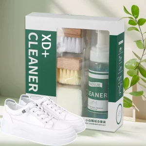 Factory Multifunctional Mousse Cleaning Kit White Shoes Care Soft and Hard Brush Dry Cleaning Foam 150mL