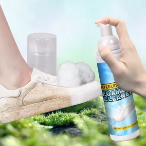 Factory New Items Stain Remover Shoes Whitener Sneaker Cleaning Foam 180ml with Brush