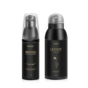 Factory OEM Leather Cleaning and Care Kit with Polished Towel for Leather Shoe Sofa and Car Spray Cleaning Crack Repair
