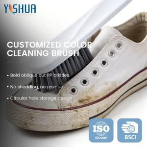 Factory Price Eco friendly Sturdy Handle Sneaker Shoe Cleaning Brush Scrub Brush for Multi Purpose Use