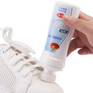 Factory Small White Sports Shoes Whitening Liquid Shoe Polish Removes Yellow Stains for Women 90ml