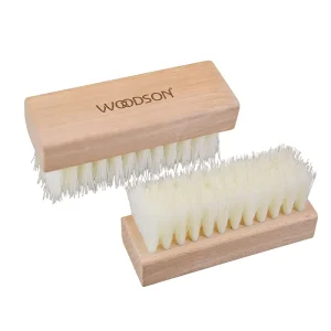 Factory Supply Custom Shoe Care Sneaker Shoe Washer Brush Wooden Brush Wooden Handle Clothes Wash Cleaning Brush