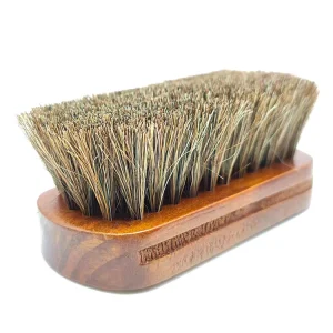 Factory Supply Customize the Logo Horse Hair Fluffy Brush Suede Paint Premium Cap Brush Shoe Brush for Cleaning