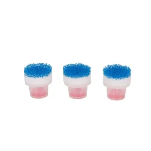 Factory Supply Durable Sponge Applicator Easy Install Round Shape Shoe Brush for Shoe Polish