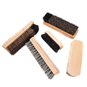 Factory Supply New Shoe Cleaning Brush Hair & Bristles Wood for Shoes & Boots Shoe Brushes