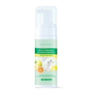 Factory Supply White Sneaker Cleaning Mousse Foam Shoe Cleaner Deep Cleansing Anti-Yellow Brightening Care for White Trainers