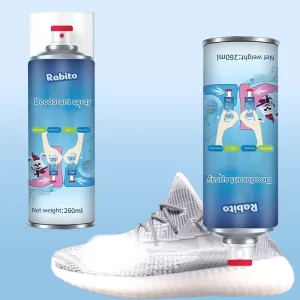 Factory White Shoes Cleaner Foot Socks Deodorizer Antiperspirant Spray