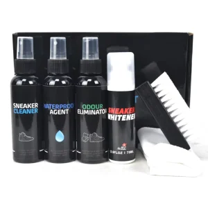 Family Bucket Box Custom Logo Sport Shoe Care Kit Sneaker Cleaner Kit Waterproof Deodorizer Whitening Liquid