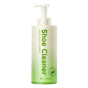 Fast Acting White Shoe Cleaner Eliminates Dirt Scuffs & Yellowing on White Sneakers & Trainers