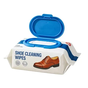 Fast Decontamination Disposable Shoe Cleaning Wipes Eco Friendly Go Portable Support Custom