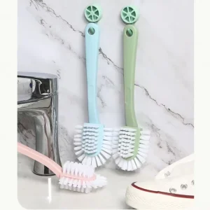 Five Sides Stiff Bristles Shoe Cleaning Tool Multi Functional Clothing Shoe Brush Household Shoe Brush