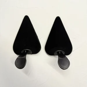 Foam Shoe Trees with Handle Velvet Toe Puff for Women’s High Heels Ladies Foam Toe Puff Foam Shoe Shape Anti Wrinkle
