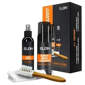 Foam Water Repellent Spray Suede Shoe Cleaner Kit for Suede Boots Cleaning Care