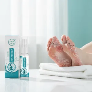 Foot Care Spray Herbal Extracts Gentle Formula Deodorizing Foot Spray for External Use