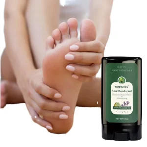 Foot Deodorant Balm Lavender Fragrance Magnesium Hydroxide Prevents Odor Moisture Aluminum Free Adult Male Foot Care Custom Logo