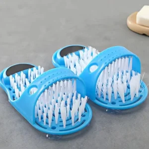 Foot File Washing Tool Lazy Person Foot Brush Shoe Grinding Stone Massage Dead Skin Remova Foot Repair Slippers