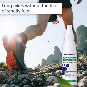 Foot Odor Spray Natural Sweat Deodorant Mild Care