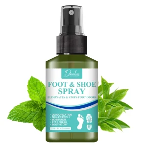 Foot Spray Eliminating Foot Odors Skin Friendly Remove Deodorization on Foot Soothe Dry Long Time Antiperspirant