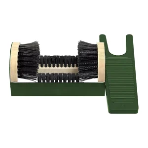 Football Boots Shoe Cleaner Brush Scrubber Set with Shoe Remover Eco Friendly Steel Handle Beech Brush