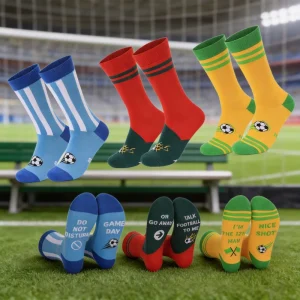 Football Gift Tube Socks Trade Spot Spring Summer Unisex Cotton Anti Friction Deodorant ODM White