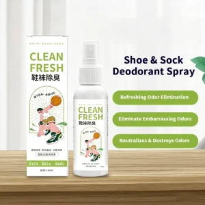 Footwear Deodorizer Spray Instant Odor Eliminator Fast Acting Long Lasting Freshness
