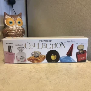 Fragrance Collection Packaging Box for Women 6 Piece Perfume Sampler Kit Favorite Scents Set Empty Paper Box