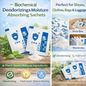 Fragrance Dry Sheet for Clothes Shoes Luggage Dehumidifying Aromatic Pack Odor Neutralizing Deodorizing Sachet