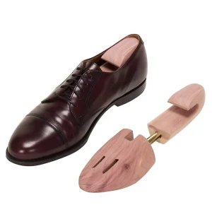 Fresh Cedar Wood Adjustable Size Shoe Tree Spring Tube Shoe Stretcher