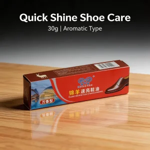 Fresh Plant Fragrance 30G Instant Shine Shoe Polish Remove Original Leather Odor
