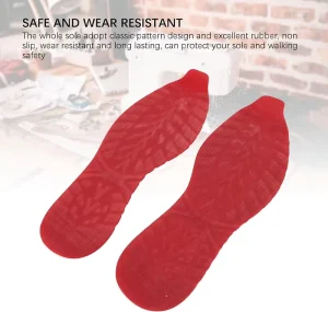 Full Rubber Soles for Shoe Repair Anti Slip Replacement DIY Shoe Bottom Protector for Sneakers and Mens Shoes Shock Absorption